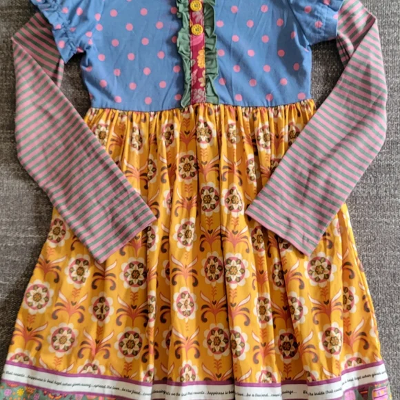 Matilda Jane Kids Dresses in Blue, Yellow, and Pink